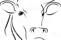 236x157 Cow Drawing Art Simple Cartoon Steps Skull Download I Fertility