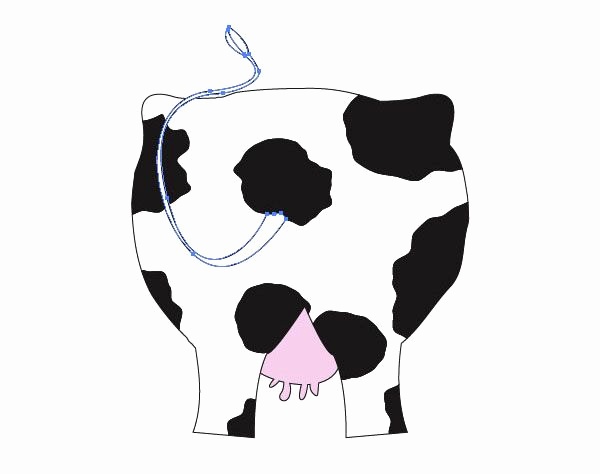 600x474 drawing cartoon cows lovely cow clipart cow ornament vector cow
