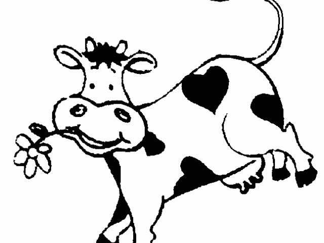 640x480 Cattle Clipart Cow Drawing