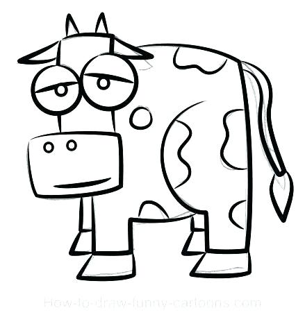 439x467 Cartoon Drawings Of Cows Nip