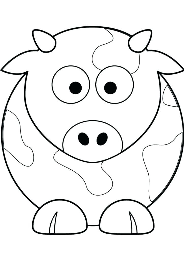 724x1024 Cartoon Cow Drawing Image Titled Draw A Cow Step Cartoon Drawing