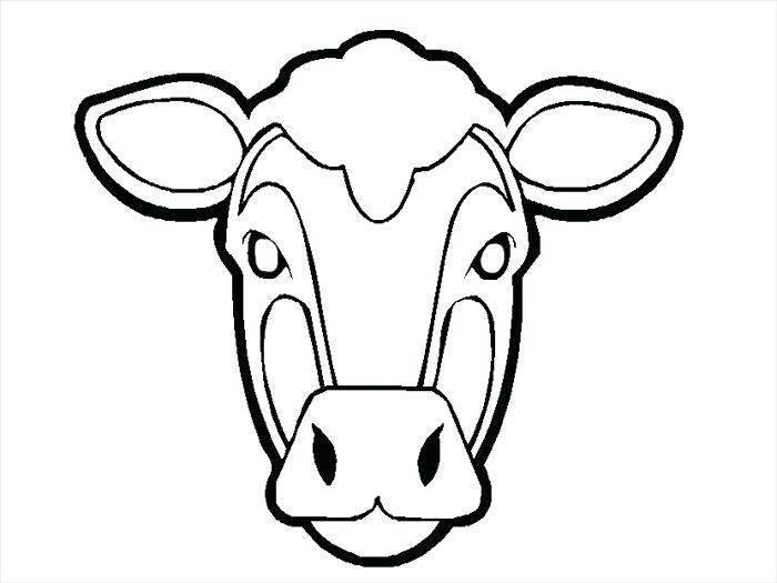 700x525 Cow Drawing Easy Easy Drawing Pictures Of Animals