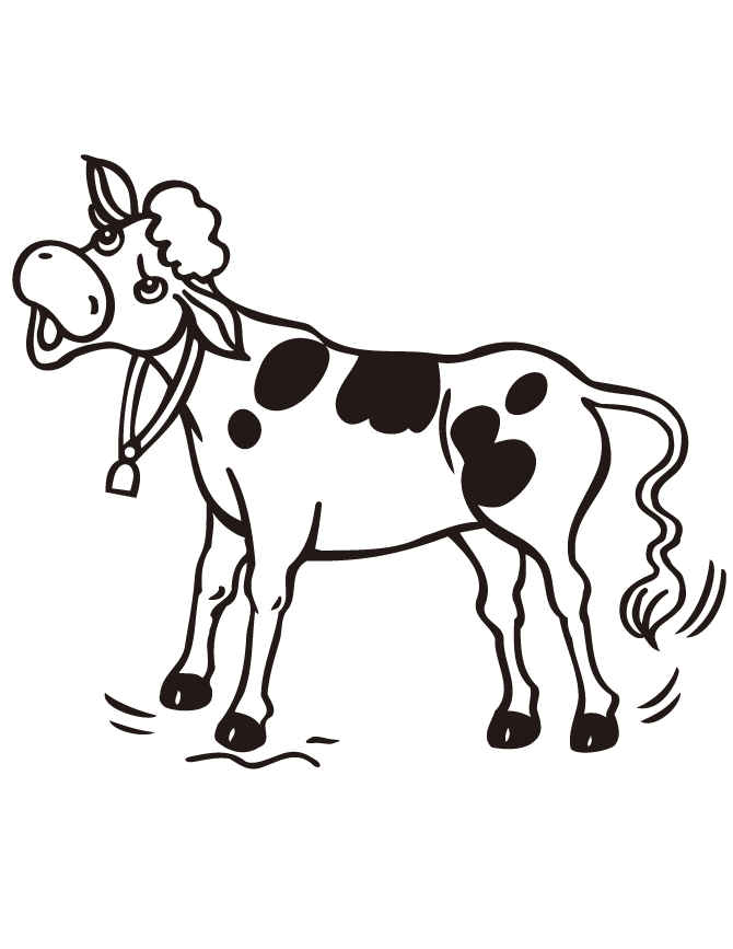 670x867 Cute Girl Cow Cartoon Dromghm Top A Udder Experience Cow