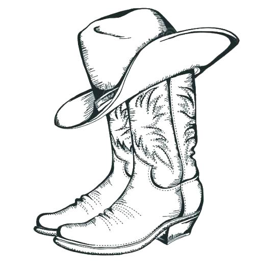510x546 Free Drawn Boots Cowboy Boot, Download Free Clip Art