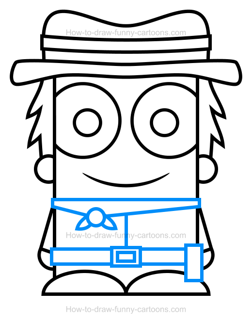 520x666 Cowboy Clipart Drawing