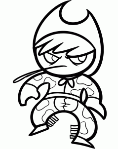 239x302 How To Draw How To Draw A Cowboy For Kids