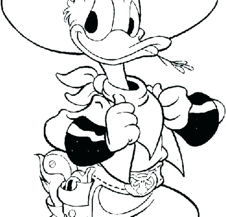 900x864 Cowboy Hat Coloring