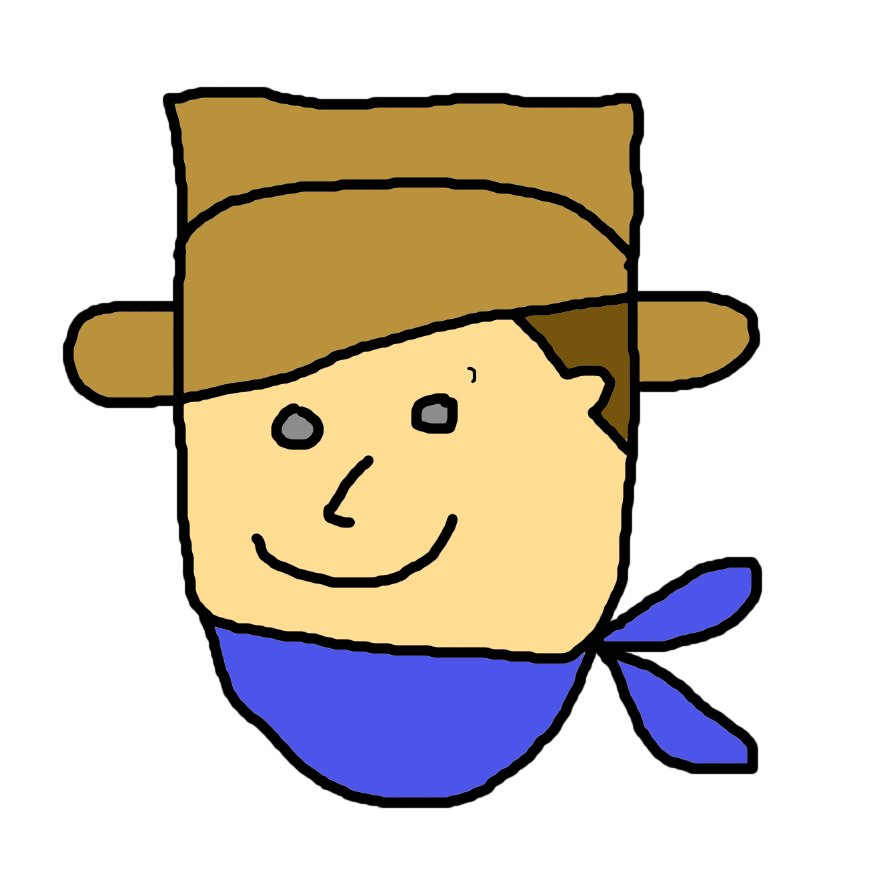 886x876 How To Draw A Cowboy For Kids!