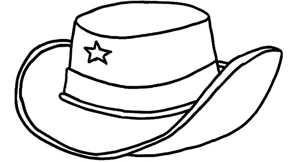 600x333 Shining Design Cowboy Hat Coloring