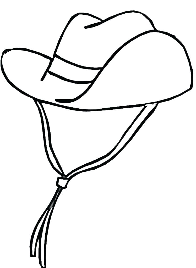 748x1024 Cowboy Hat Drawing