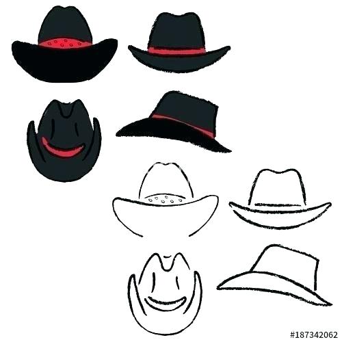 500x500 Cowboy Hat Template Free