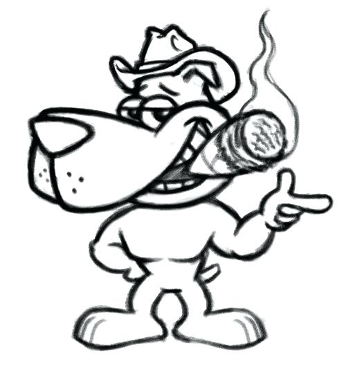 500x536 How To Draw A Cowboy Cowboy Hat Drawstring