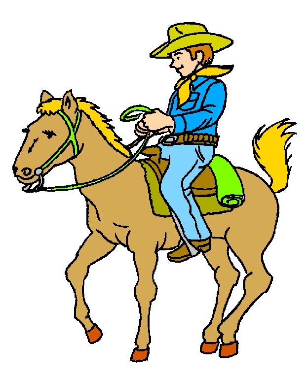 624x765 Cowboy Horse Clipart Clip Art