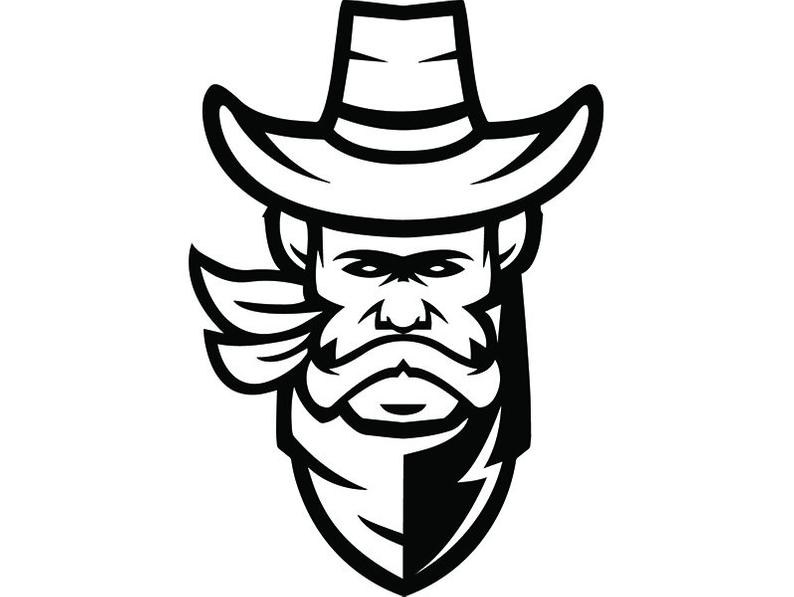 794x597 Cowboy Skull Scarf Hat Country Western Rodeo Bull Riding Etsy