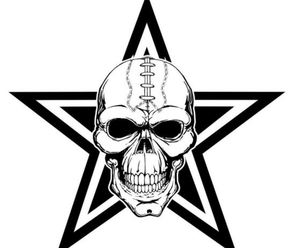 1024x864 dallas cowboys coloring pages logo nfl sheet staggering cowboy