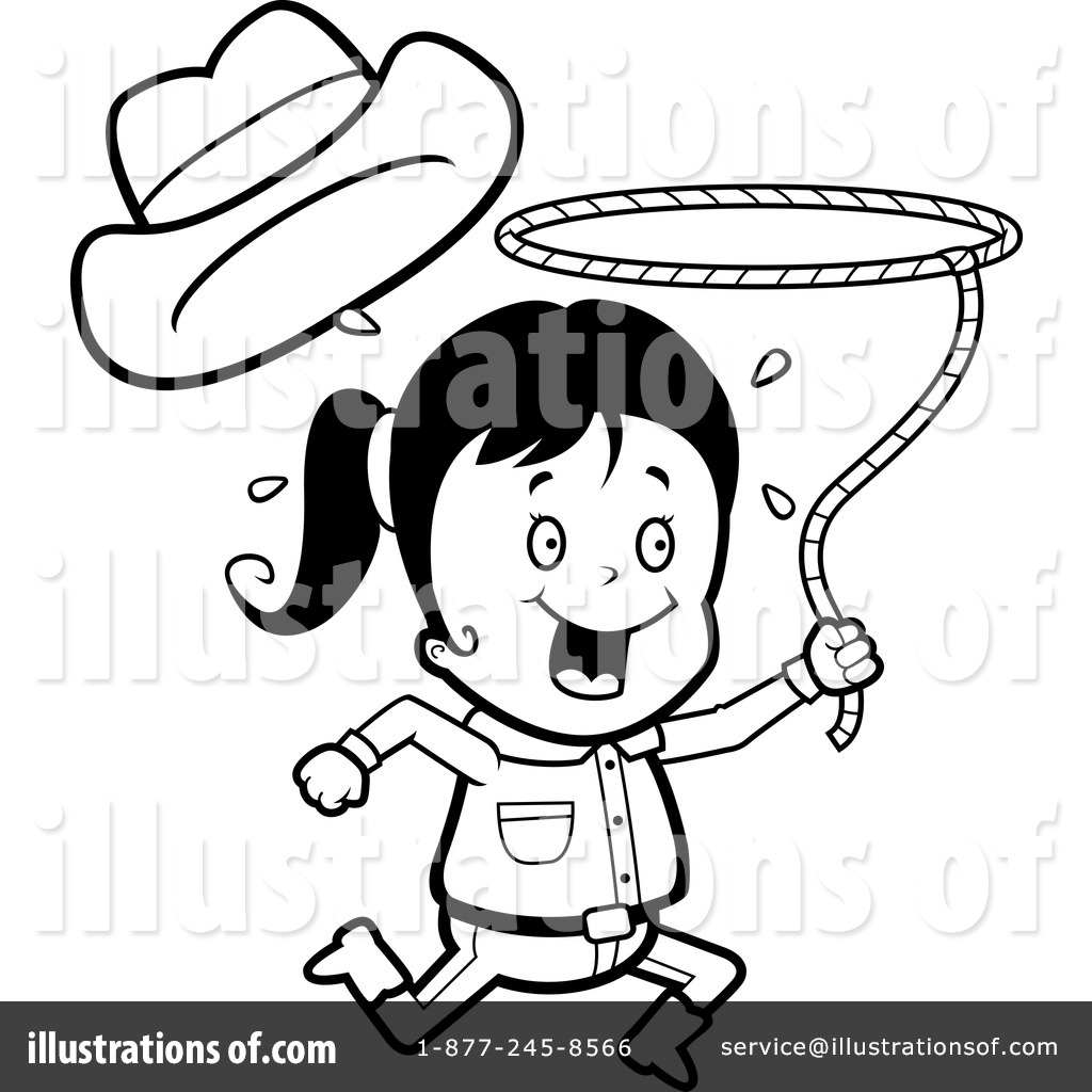 1024x1024 Cowgirl Clipart