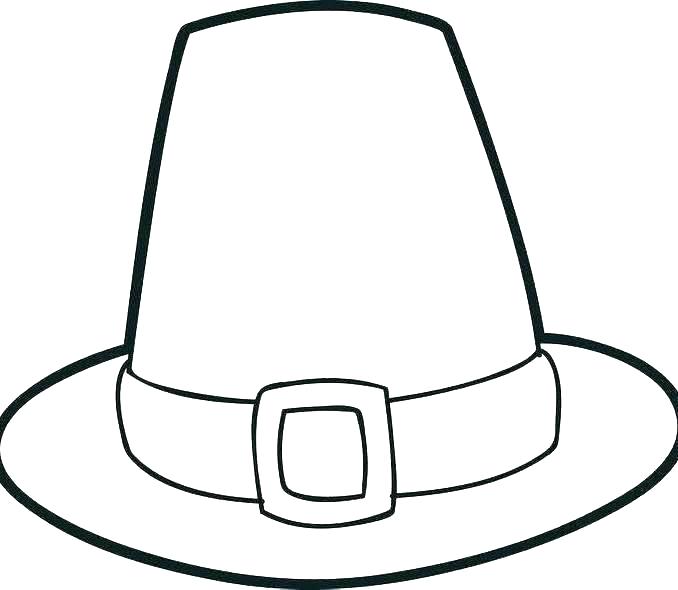 678x590 Cowboy Hat Template