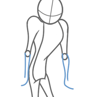 300x314 How To Draw Wile E Coyote