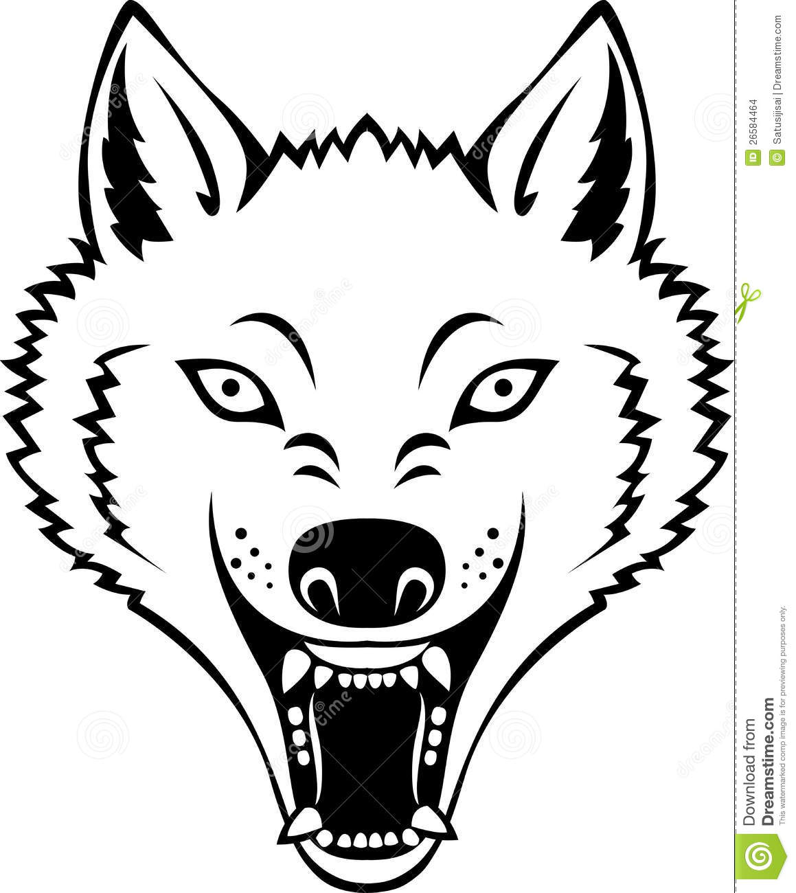 1159x1300 Coyote Head Clipart Black And White