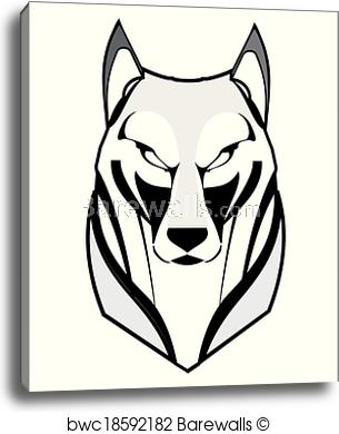 305x390 wolf, coyote, husky, fox canvas print barewalls posters