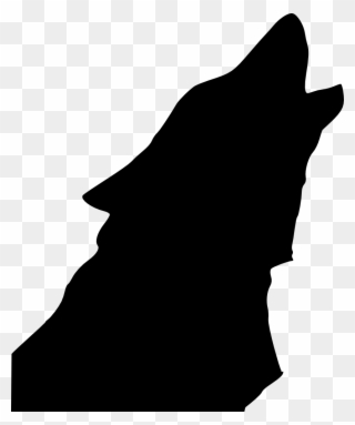 320x383 Gray Wolf Coyote Drawing Silhouette Aullido