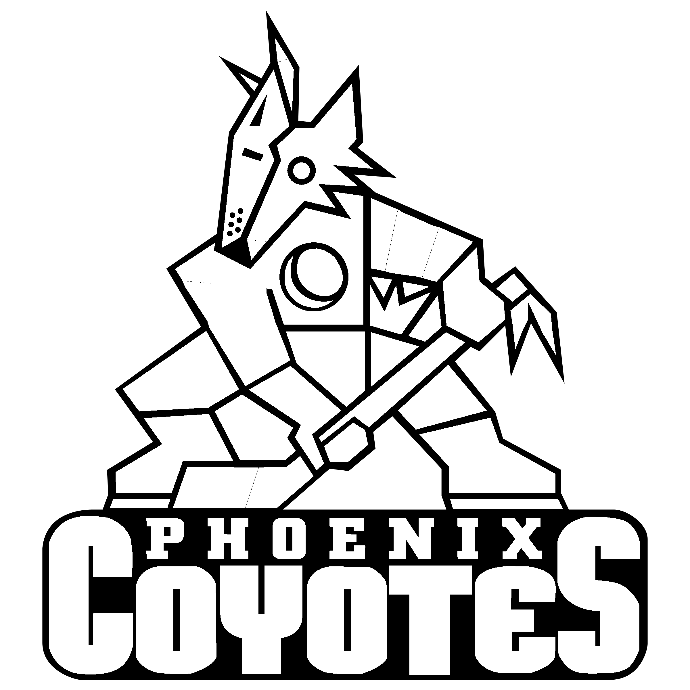 2400x2400 Collection Of Free Coyote Drawing Phoenix Download On Ui Ex