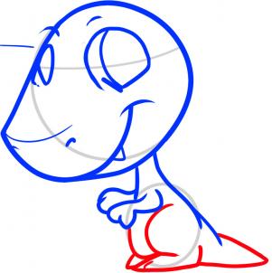 301x302 How To Draw How To Draw A T Rex For Kids