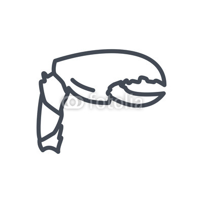 400x400 seafood food line icon crab claw buy photos ap images detailview