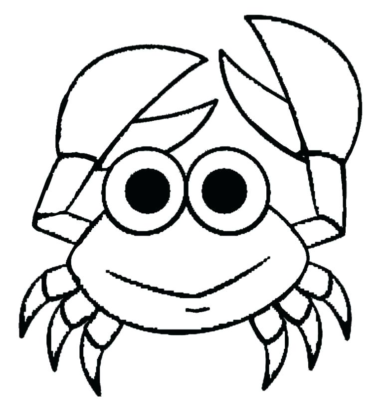 768x811 Crab Coloring Sheet Lovely Hermit Preschool In Humorous Printable