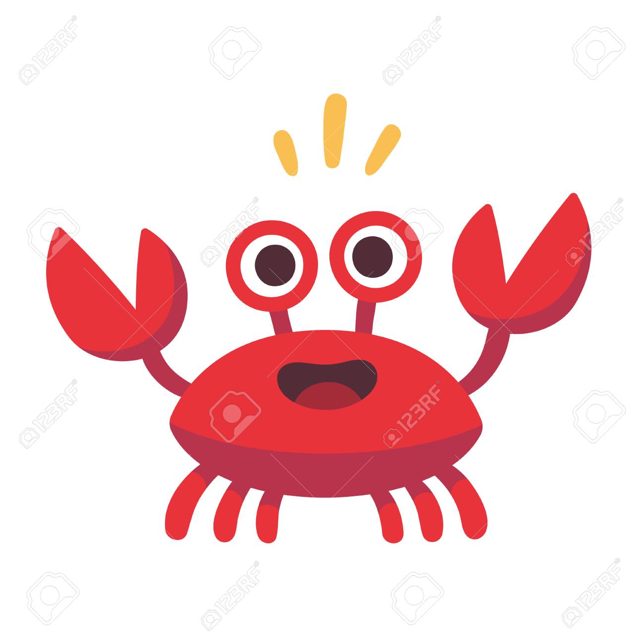 1300x1300 Huge Collection Of 'crab Cartoon Drawing' Download More Than