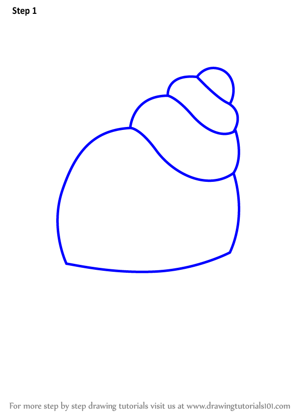 602x848 Learn How To Draw A Hermit Crab For Kids