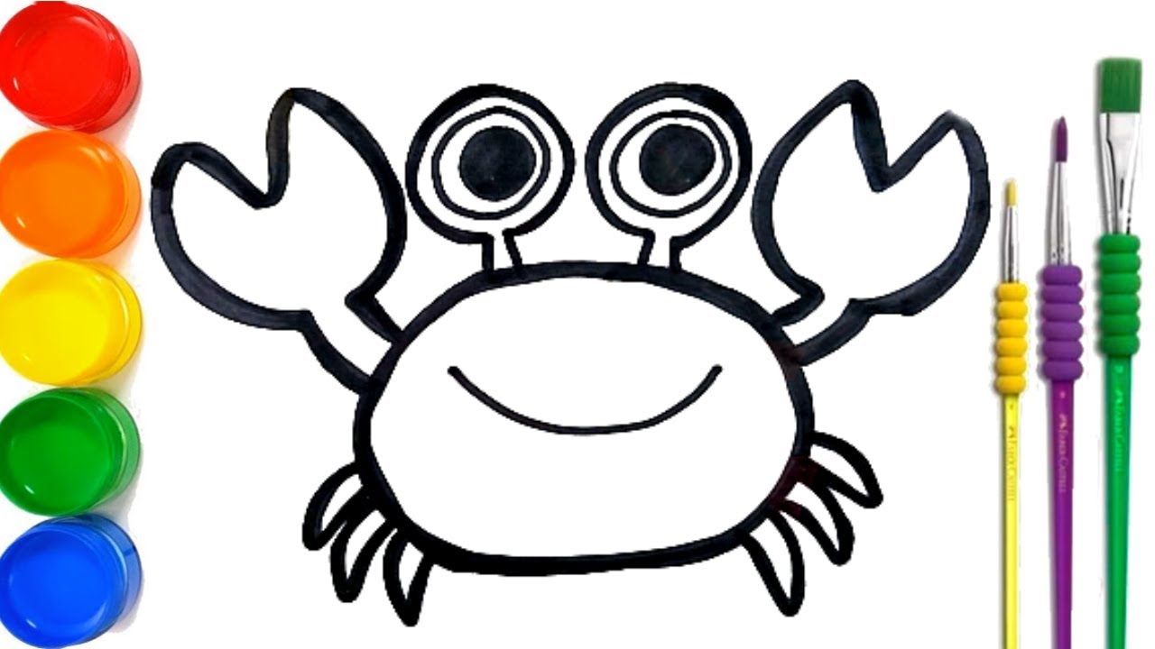 Crab Line Drawing | Free download on ClipArtMag