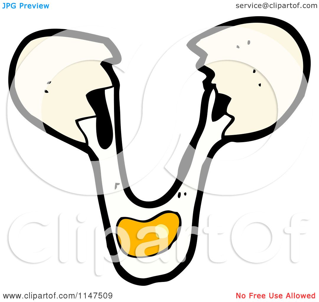 1080x1024 Cracked Egg Drawing