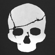 190x190 Cracked Skull Kids' Hoodie Spreadshirt