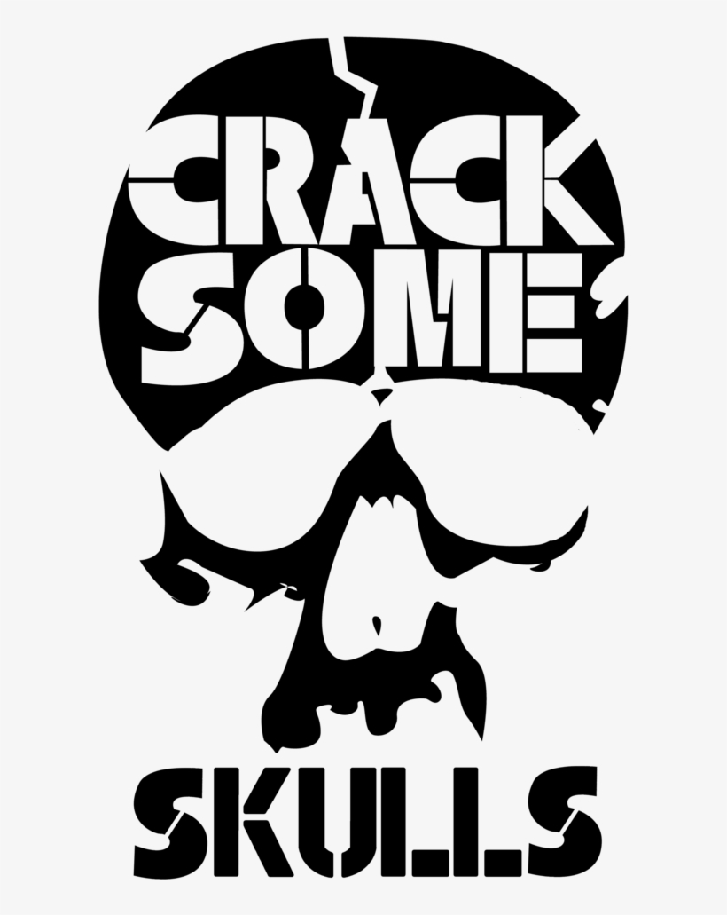 Cracked Skull Drawing Free download on ClipArtMag
