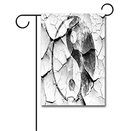 425x425 wondertify garden flags ying yang grunge cracked yin