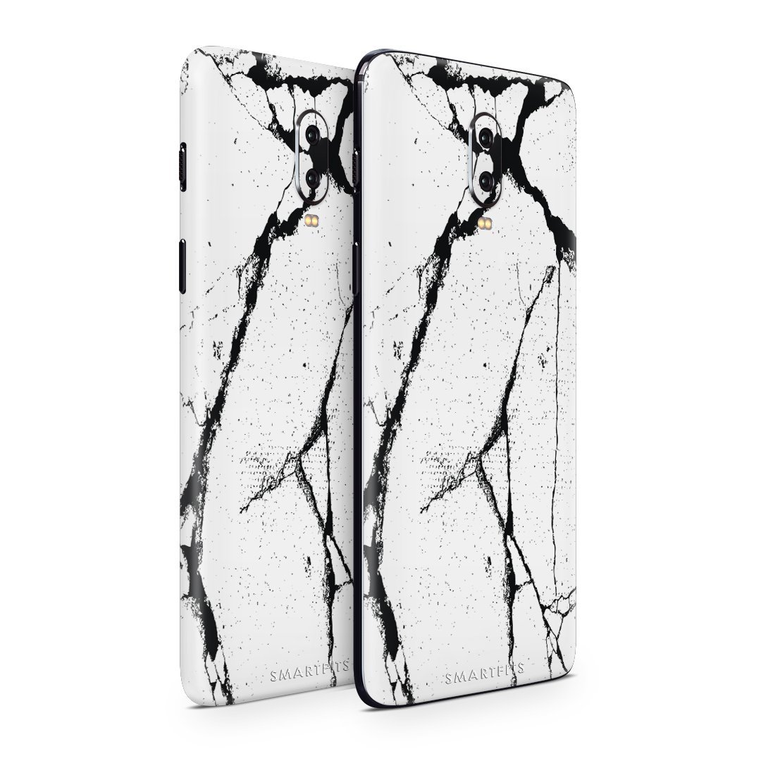 1080x1080 oneplus cracks marble skin, wrap cover smartfits