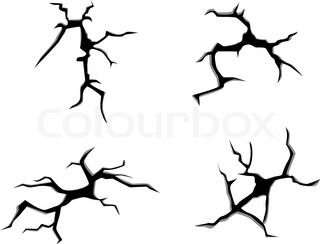 320x244 glass cracks drawing