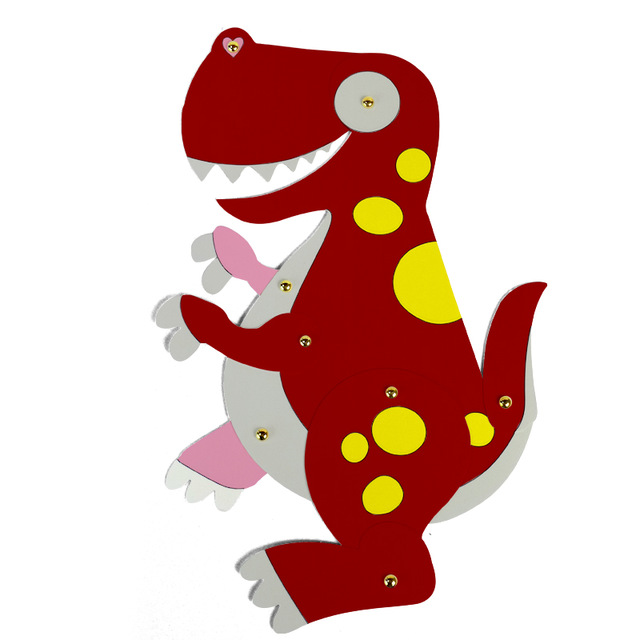 640x640 Draw Kids Craft Diy Dinosaur Cardboard Painting Decoration