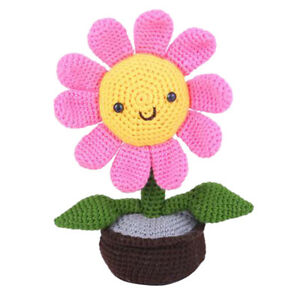 300x300 Amigurumi Crochet Kit Floral Design Diy Craft Project With Toolkit