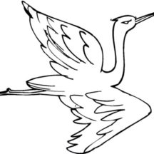 216x216 crane bird netart