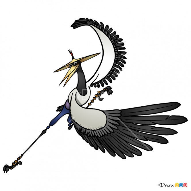 665x665 Collection Of Free Crane Drawing Step By Download On Ui Ex