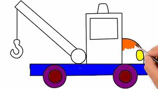 320x180 All Clip Of Drawing Crane Truck