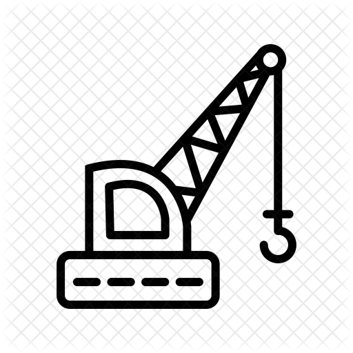 512x512 Collection Of Free Truck Crane Download On Ui Ex