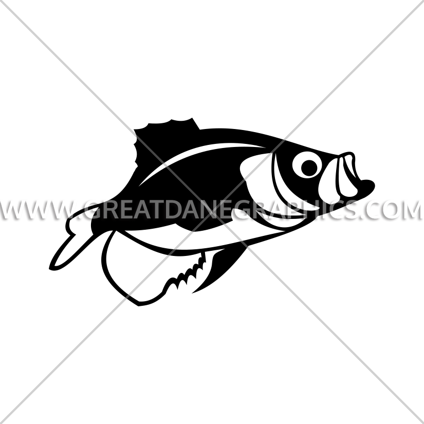 825x825 crappie branch production ready artwork for t shirt printing