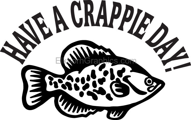 737x462 have a crappie day sticker
