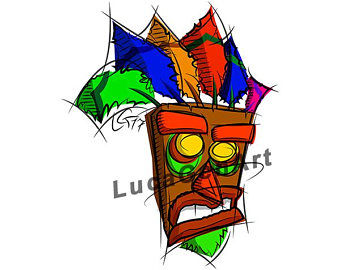 340x270 Cuphead Digital Drawing Instant Download Decoration Etsy