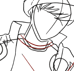 300x289 Drawing Clothes On The Figure