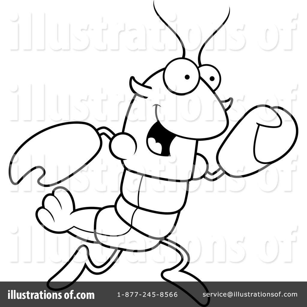 1024x1024 crawdad clipart