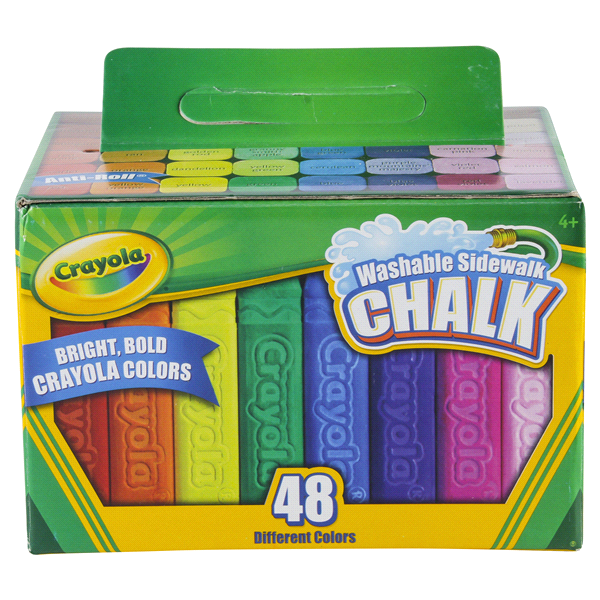 600x600 crayola ct sidewalk chalk drawing coloring meijer grocery